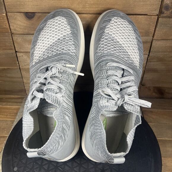 Altra Womens Size 10/10.5 Vali Knit Athletic Gray Lace Up Sneakers. 10 but big - Picture 5 of 10